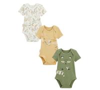 Petit Béguin - Lot de 3 Bodies bébé Manches Courtes Gabin