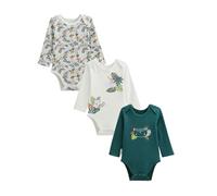 Petit Béguin - Lot de 3 Bodies bébé Manches Longues Canopée