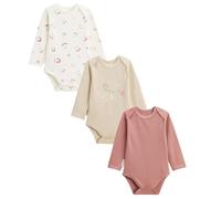 Petit Béguin - Lot de 3 Bodies bébé Manches Longues Maya