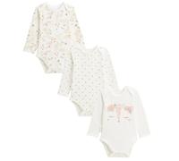 Petit Béguin - Lot de 3 Bodies bébé Manches Longues Misty