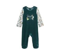 Petit Béguin - Pyjama bébé en Velours Canopée