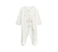 Petit Béguin - Pyjama bébé en Velours Ouverture Pont Baby Panda