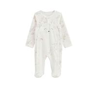 Petit Béguin - Pyjama bébé en velours ouverture pont Badian