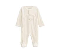 Petit Béguin - Pyjama bébé en velours ouverture pont Câlins