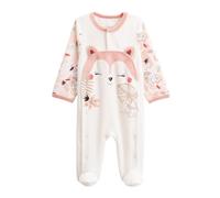 Petit Béguin - Pyjama bébé en velours ouverture pont Machu Pichu