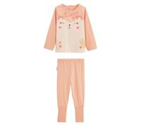 Petit Béguin - Pyjama Enfant 2 pièces à Pieds Retroussables Santa Giulia