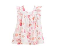 Petit Béguin - Robe Enfant en Gaze de Coton Bahamas