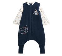 Petit Béguin - Turbulette d'hiver en velours avec pieds retroussables et manches amovibles Cirque d'automne