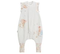 Petit Béguin - Turbulette TOG 0,5 en gaze de coton avec pieds retroussables Praline