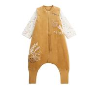 Petit Béguin - Turbulette TOG2 en velours avec pieds retroussables et manches amovibles Swan