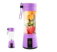 Petit blender électrique - 400 ml - Presse-agrumes sans fil pour smoothies - Cuisine Petits appareils Mélangeur à jus pour carottes, pitaya, , banane, orange