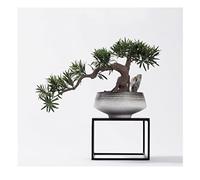 Petit bonsaï artificiel en céramique en pot, faux arbre, plante de simulation, pot de fleur, comptoir en pot, arbres artificiels pour la décoration de la maison, du salon, fausse plante, décoration de