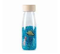 Petit Boum Bouteille sensorielle Spy Mer - Bleu - 14 x 4 cm
