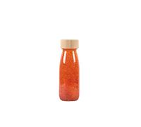 PETIT BOUM - Float Bottle Orange | Stimulation Sensorielle | Un Microcosme dans Chaque Bouteille | Découvre, Écoute et Apprends | Bouteilles Sensorielles pour Enfants | Couleur Orange
