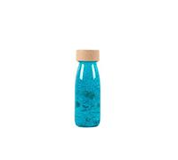 PETIT BOUM - Float Bottle Turquoise | Stimulation Sensorielle | Un Microcosme dans Chaque Bouteille | Découvre, Écoute et Apprends | Bouteilles Sensorielles pour Enfants | Couleur Turquoise