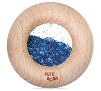 Hochet sensoriel Calm Donut bleue