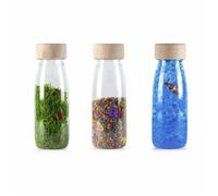 Petit Boum | Lot de 3 bouteilles sensorielles Eco - Vert - TU