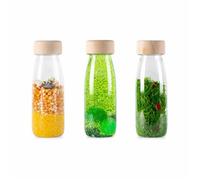 Petit Boum Bouteilles sensorielles Life Pack de 3 pour enfant Vert