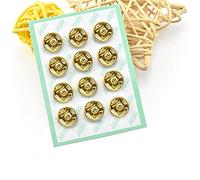 Petit Bouton à Boucle Boutons-Pression Métalliques Invisibles Fixations Boutons à Presser pour Couture et Vêtements