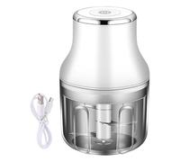 Petit broyeur à ail portable rechargeable par USB - Mini presse-purée pour la cuisine à la maison - Hachoir puissant