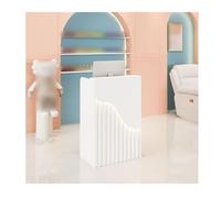 Petit bureau de réception LED avec tiroirs, idéal pour les magasins de vêtements ou les salons de beauté, meuble de réception élégant pour les intérieurs modernes