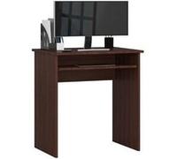 Petit bureau d'ordinateur akord star wengé 68 cm couleur wengé 1 étagère 68x51x74 cm Marron G