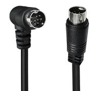 Petit câble adaptateur DIN 9 broches - Excellente conductivité électrique - 9 broches - Câble mâle pour récepteur de centre multimédia