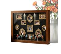 Petit Cadre À Silhouette De Musée DIY,Souvenir Personnalisé À Créer Soi-Même - Mini Cadre À Silhouette De Musée,pour Mariage, Anniversaire, Maison, Appartement, Hôtel, Salon,