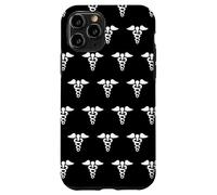Petit caducée Symbole de médecine Tige de bâton d'Asclépios Coque pour iPhone 11 Pro