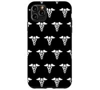 Petit caducée Symbole de médecine Tige de bâton d'Asclépios Coque pour iPhone 11 Pro Max