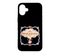 Petit café, Grande théorie - Humour de Conversation Coque pour iPhone 16 Plus