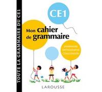 Petit cahier de grammaire LAROUSSE CE1 Collectif (Auteur)