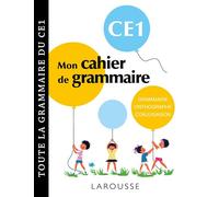 Collectif – Petit cahier de grammaire Larousse CE1 – Broché