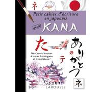 Petit Cahier D'écriture En Japonais Spécial Kana