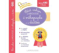 Petit cahier LAROUSSE d'orthographe et de dictées CE1 - André Vulin - Larousse - broché - Scolaire / Universitaire