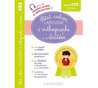 André Vulin – Petit cahier Larousse d'orthographe et de dictées CE2 – Broché
