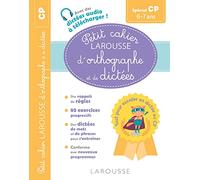 Petit cahier LAROUSSE d'orthographe et de dictées CP