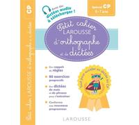 Larousse – Petit cahier d'orthographe et de dictées CP