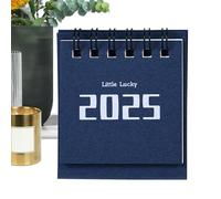 Petit calendrier de bureau 2024-2025,2024-2025 Calendrier de bureau | Calendrier mensuel de table portable d'août à décembre | Inversion des calendriers de de l'année académique pour