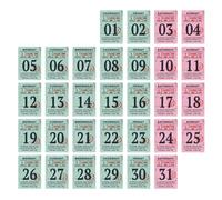 Petit calendrier de bureau 2026 peu encombrant, 365 jours en papier détachable, bloc-notes d ' écriture de table pour carnet de notes, journal, poche