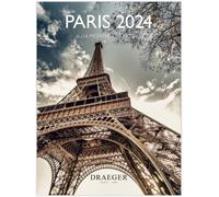 Petit Calendrier Mural Paris 2024 À Suspendre 14x18cm 16 Mois Sept 23 À Dec 24 7 Langues Calendrier Bureau, Cuisine, Maison Mensuel Encres Végétales