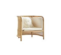 Petit Canapé Canapé en rotin for la Maison, Petit canapé de Loisirs Nordique, Fauteuil inclinable en rotin for séjour chez l'habitant Canapés pour Le Salon