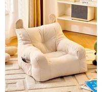 Petit canapé doux confortable ergonomique salon canapé paresseux canapé paresseux avec sac de rangement pour enfants ours canapé chaise pour garçons et filles