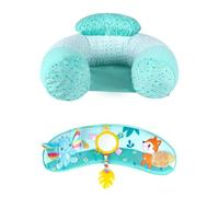 Petit canapé gonflable pour bébé et enfant - Chaise de soutien pour s'asseoir en toute sécurité et activités de plein air - Chaise portable pour bébé