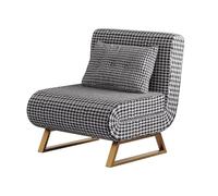 Petit Canapé Lit 2 Places Rembourrage en Latex et Éponge Sofa Bed 2 Places Convertible Dossier Réglable sur Cinq Niveaux Convient aux Invités, aux Études(186 * 70 * 30cm)