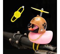Petit Canard Jaune Debout Pour Décoration De Vélo,Casque D'hélice,Canard Cassé,Vent,Ornements De Vélo,Moto,Cyclisme - Type Pink Duck 5