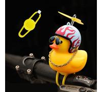 Petit Canard Jaune Debout Pour Décoration De Vélo,Casque D'hélice,Canard Cassé,Vent,Ornements De Vélo,Moto,Cyclisme - Type Duck 1