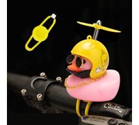 Petit Canard Jaune Debout Pour Décoration De Vélo,Casque D'hélice,Canard Cassé,Vent,Ornements De Vélo,Moto,Cyclisme - Type Pink Duck 4