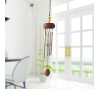 Petit carillon à vent en aluminium à suspendre pour l'extérieur | Ces petits carillons éoliens créent un son apaisant et doux pour apporter paix et détente à votre espace de jardin extérieur.