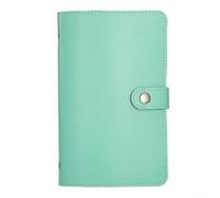 Petit carnet de comptes avec pince à billets intégrée pour une gestion efficace des espèces et un stockage sécurisé des valeurs mobilières (vert)